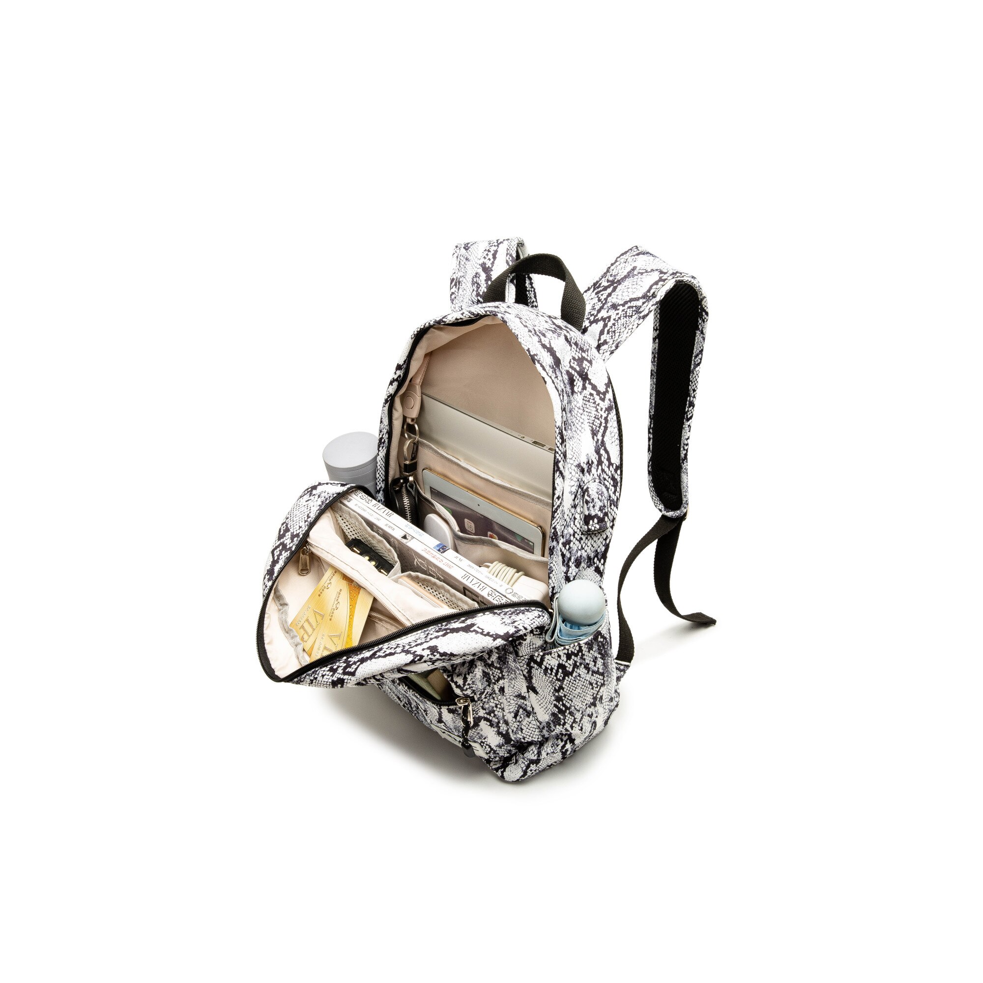 Rucsac Laptop, Kinmac, White Snake, 15.6"
