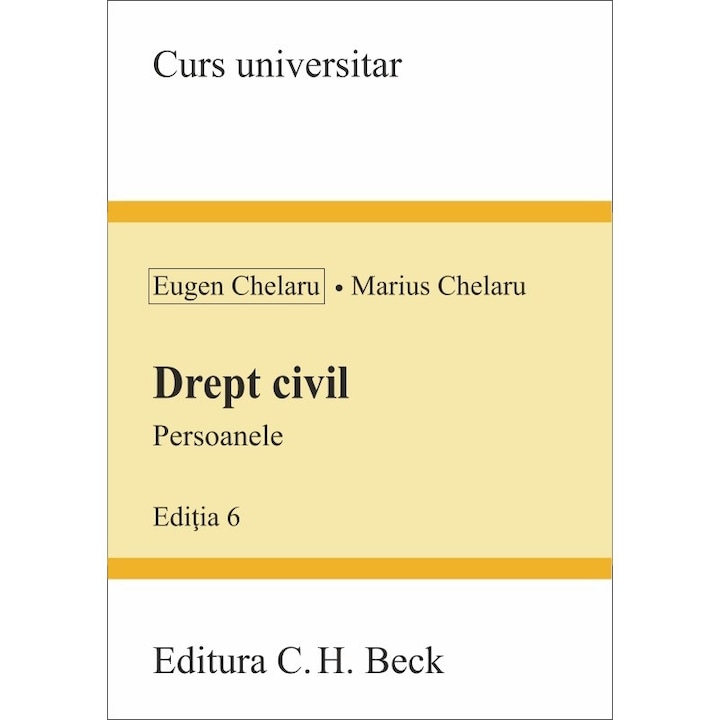 Drept civil. Persoanele