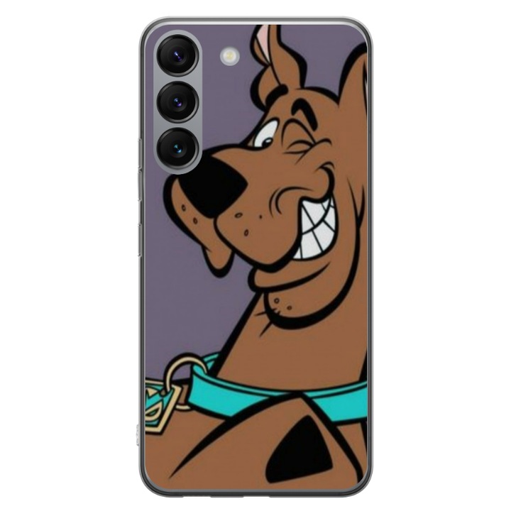 Custom HQPrint капак за Samsung Galaxy S23, модел Scooby Doo #2, многоцветен, S1D1M0164