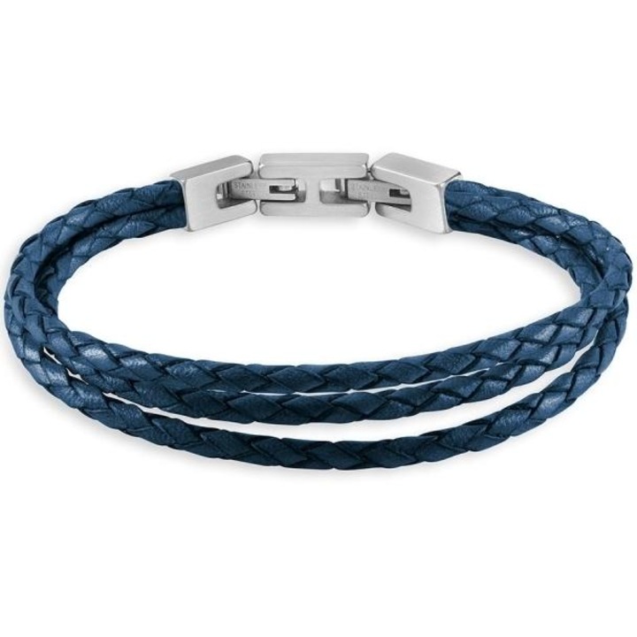 Bratara Guess Alameda JUMB02147JWSTJBT-U, Argintiu, Albastru