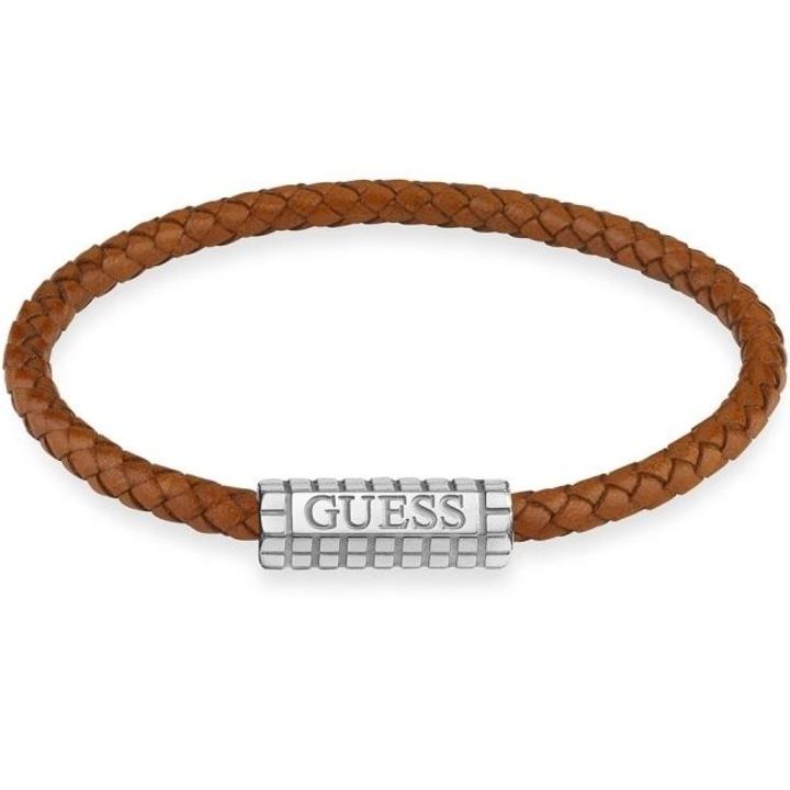 Bratara Guess Acapulco JUMB02141JWSTCG-S, Argintiu, Maro