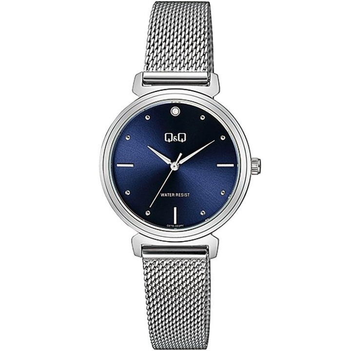 Ceas dama Q&Q Quartz Argintiuwqdzxf, Argintiu