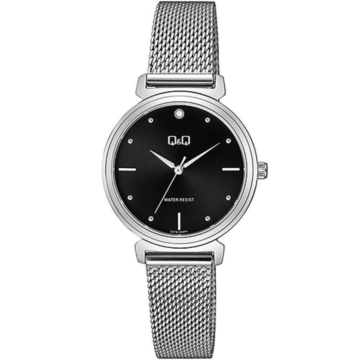 Ceas dama Q&Q Quartz Argintiuwqdzxf, Argintiu