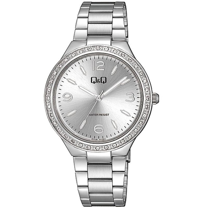 Ceas dama Q&Q Q34B-002PY Quartz Argintiu