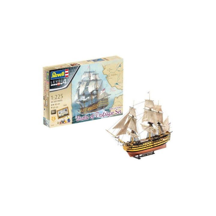 Revell Battle of Trafalgar hajó modell készlet - 1:225