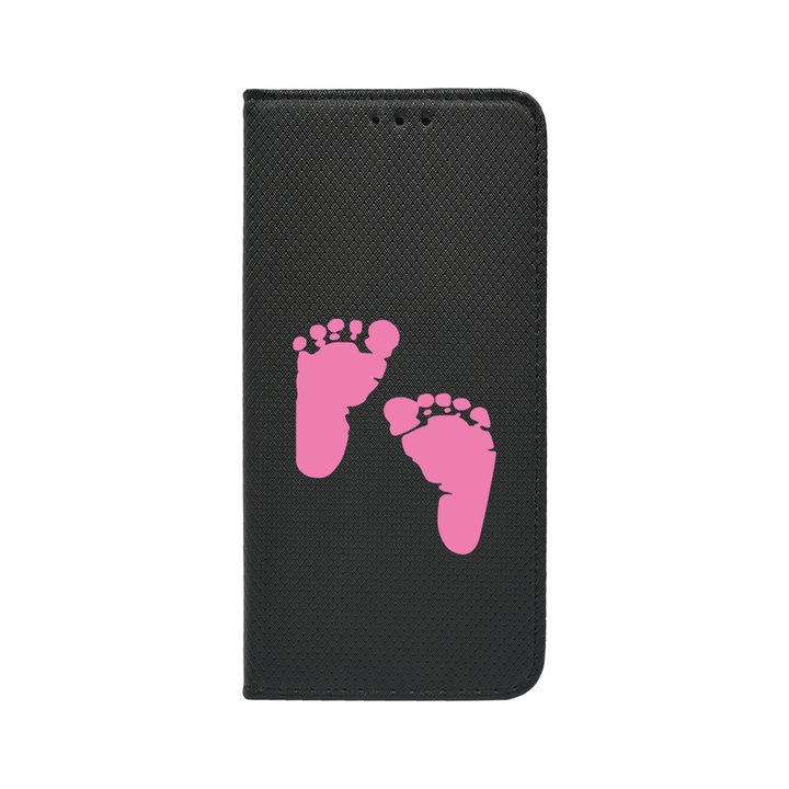 Husa BestCase® Tip Carte, Magnet Book Case, Compatibila Cu Google Pixel 8, Girl Feet Print, Inchidere Magnetica, Buzunar Card, FLB 961