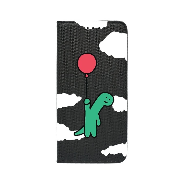 Husa BestCase® Tip Carte, Magnet Book Case, Compatibila Cu Google Pixel 8, Dino Balloon, Inchidere Magnetica, Buzunar Card, FLB 956