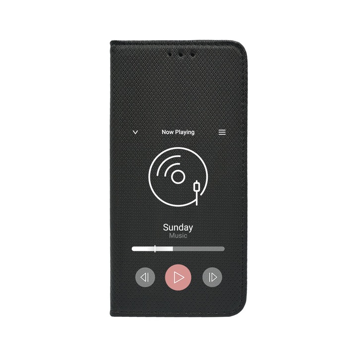 Husa BestCase® Tip Carte, Magnet Book Case, Compatibila Cu Xiaomi Redmi Note 12 Pro Plus, Music Player, Inchidere Magnetica, Buzunar Card, FLB 973