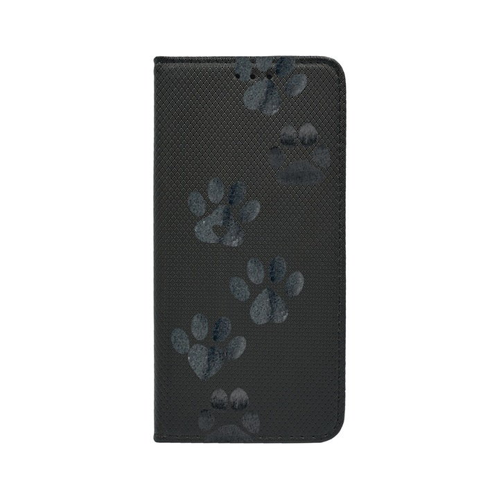 Husa BestCase® Tip Carte, Magnet Book Case, Compatibila Cu Realme 10 Pro Plus 5G, Dog Paw, Inchidere Magnetica, Buzunar Card, FLb 1013