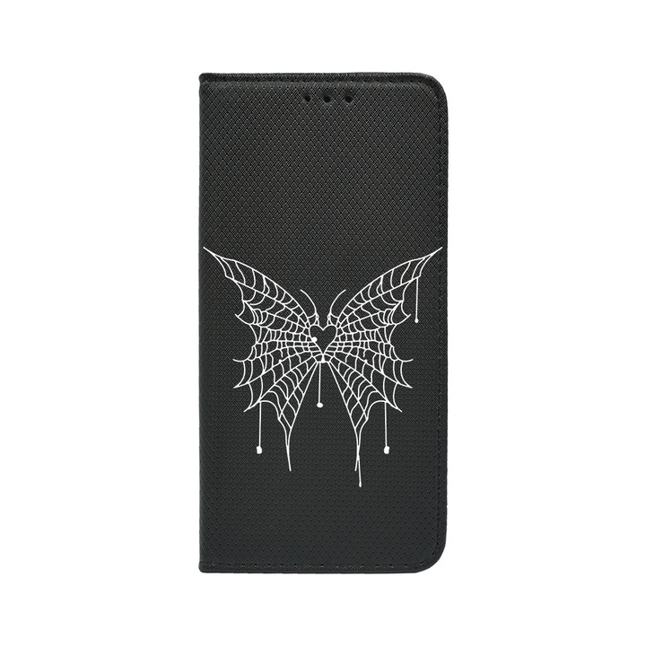 Husa BestCase® Tip Carte, Magnet Book Case, Compatibila Cu Realme 10 Pro 5G, Butterfly, Inchidere Magnetica, Buzunar Card, FLb 1042