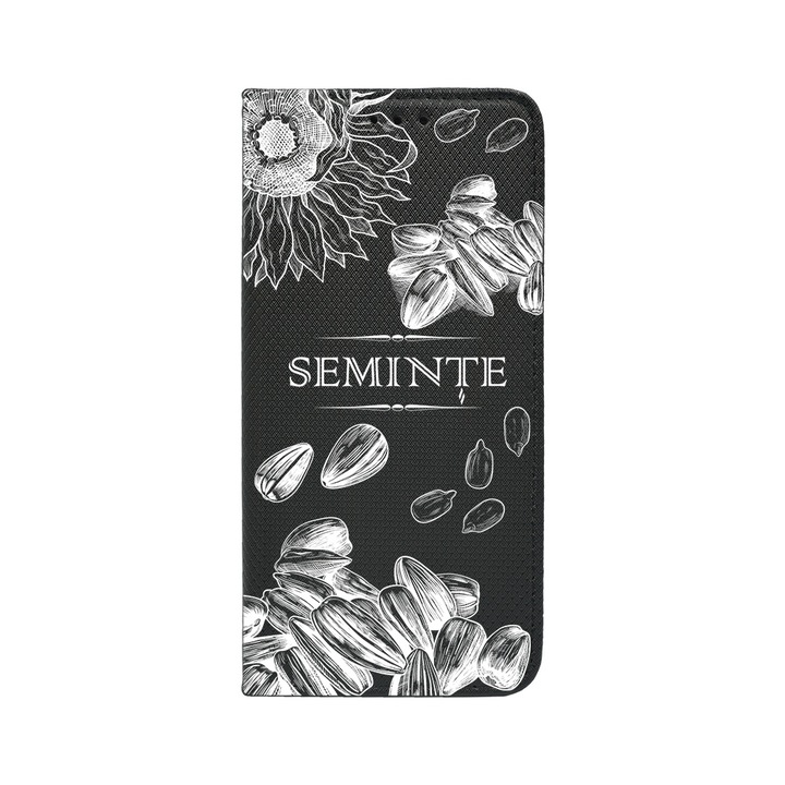 Husa BestCase® Tip Carte, Magnet Book Case, Compatibila Cu Google Pixel 8 Pro, Seminte, Inchidere Magnetica, Buzunar Card, FLB 1068