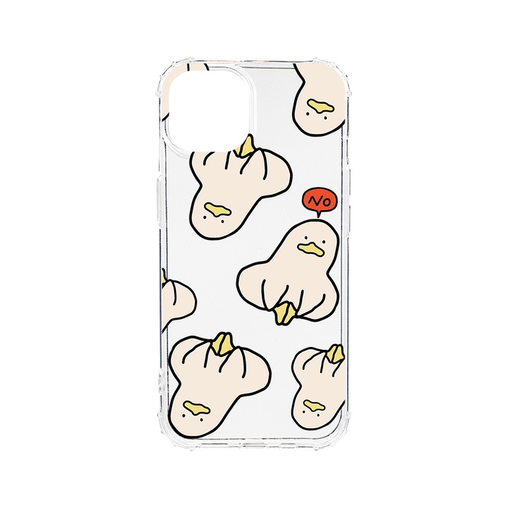 Husa BestCase® Anti Shock 1.5MM, Compatibila Cu Apple iPhone 13 Pro, Duck Pattern, Rezistenta La Socuri, Protectie Camera, AS 1015