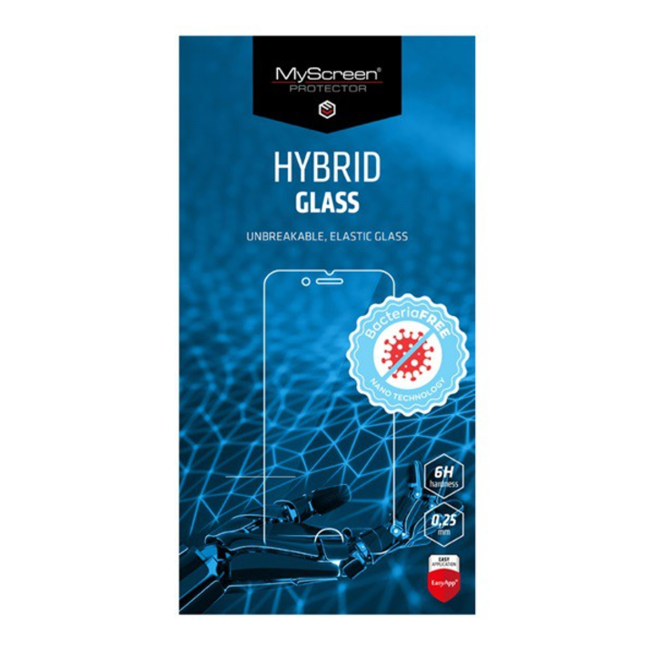 MYSCREEN HYBRIDGLASS képernyővédő üveg (flexibilis, karcálló, ütésálló, 0.15mm, 8H, NEM íves) ÁTLÁTSZÓ [Samsung Galaxy A72 5G (SM-A726F)]