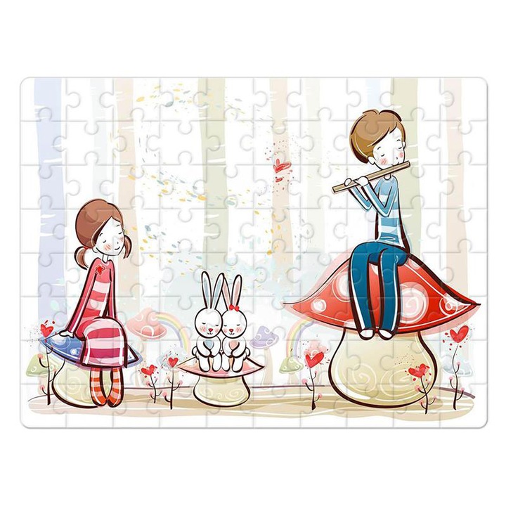 Boldogság puzzle 80 darabos