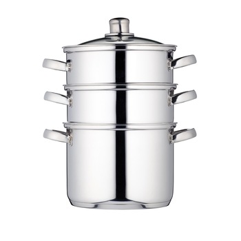 Set multietajat pentru gatit la aburi - Kitchen Craft Set multietajat pentru gatit la aburi - Kitchen Craft