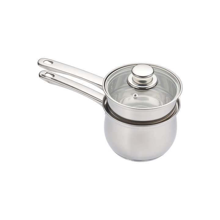 Set bain marie, inox, 16 cm - Kitchen Craft