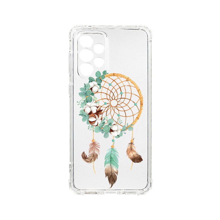 BestCase Strapabíró Anti Shock Telefontok Samsung Galaxy A23 5G, Dreamcatcher, Kamera védő, Military Grade Drop Protection, AS 950