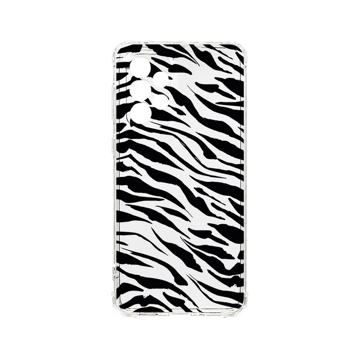 BestCase Strapabíró Anti Shock Telefontok Samsung Galaxy A53 5G, Tiger Pattern, Kamera védő, Military Grade Drop Protection, AS 1058