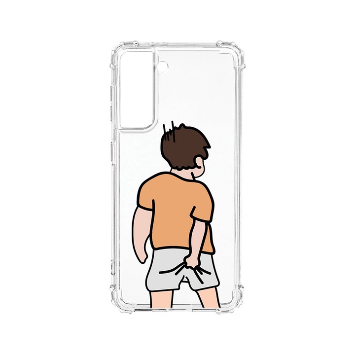 BestCase Strapabíró Anti Shock Telefontok Samsung Galaxy S21 FE, Scratching, Kamera védő, Military Grade Drop Protection, AS 972