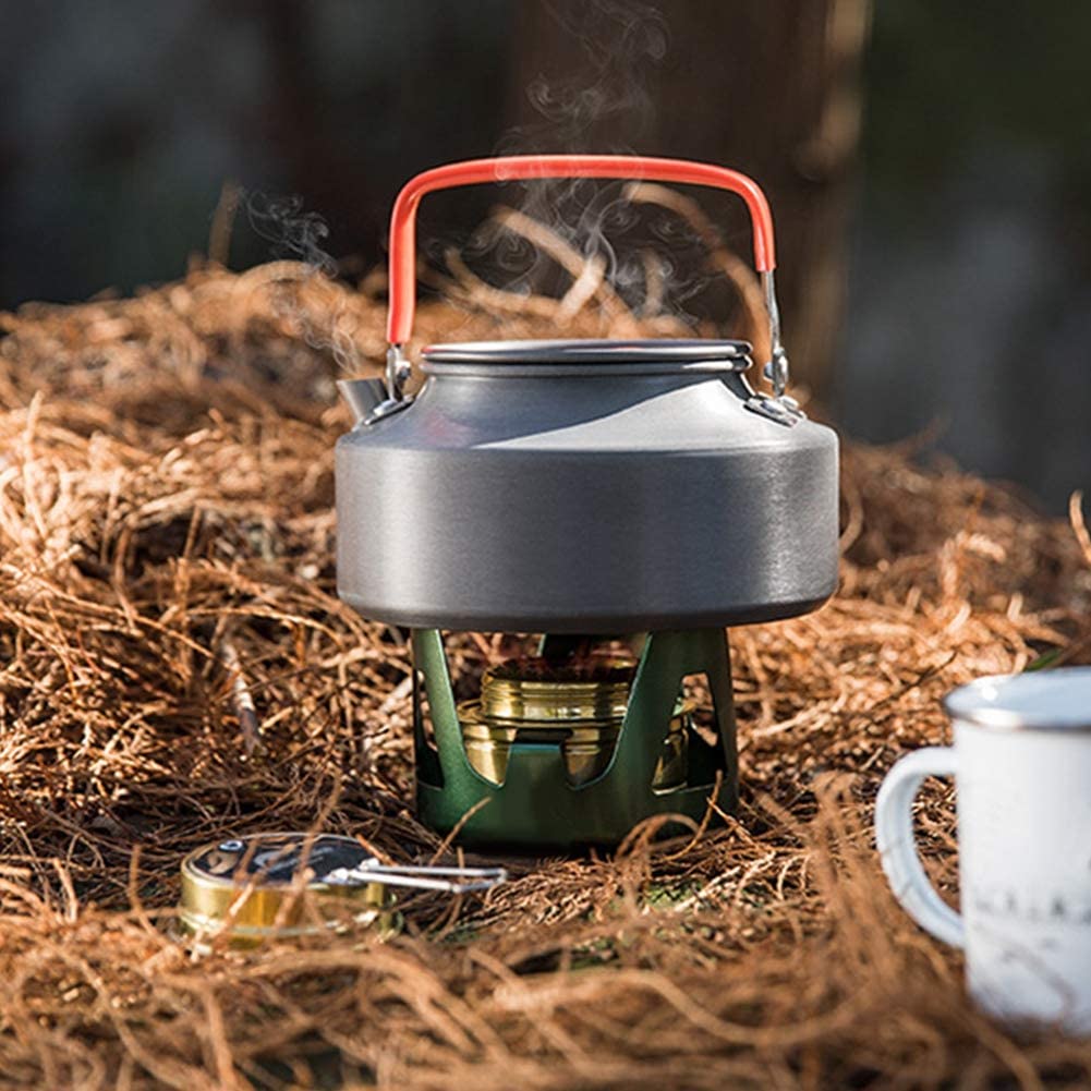 Alocs camping Kettle 13L, Portable camping Tea Kettle for Outdoor