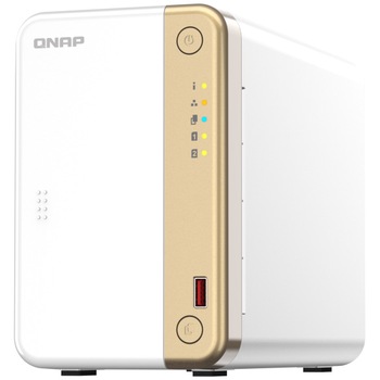 Network Attached Storage Qnap TS-262 cu procesor Intel Celeron N4505, 2-bay, 4GB DDR4