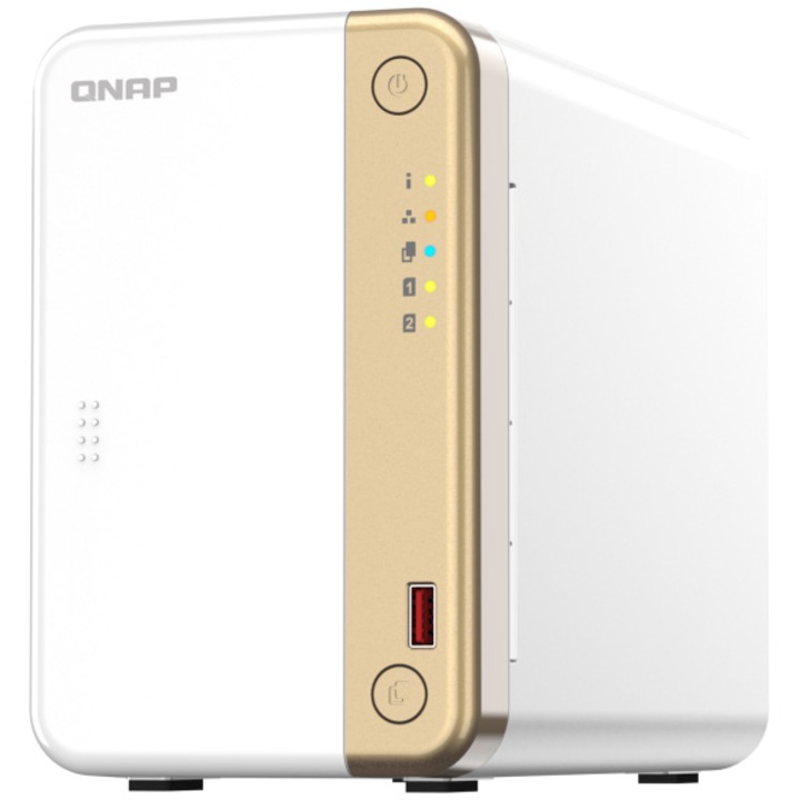 Network Attached Storage Qnap TS-262 с процесор Intel® Celeron® N4505, 2-bay, 4GB DDR4