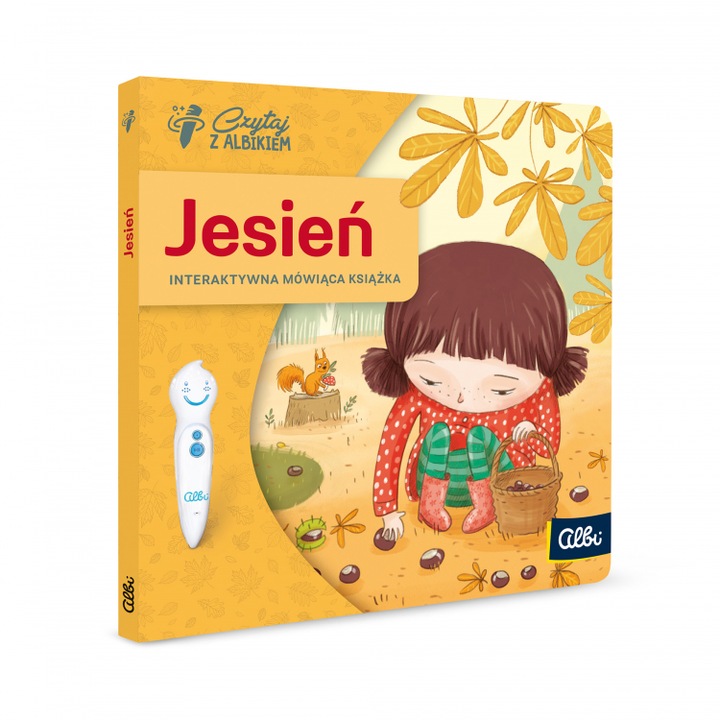Interaktív könyv gyerekeknek, Albi, 500 hang, 3+ év, lengyel nyelv