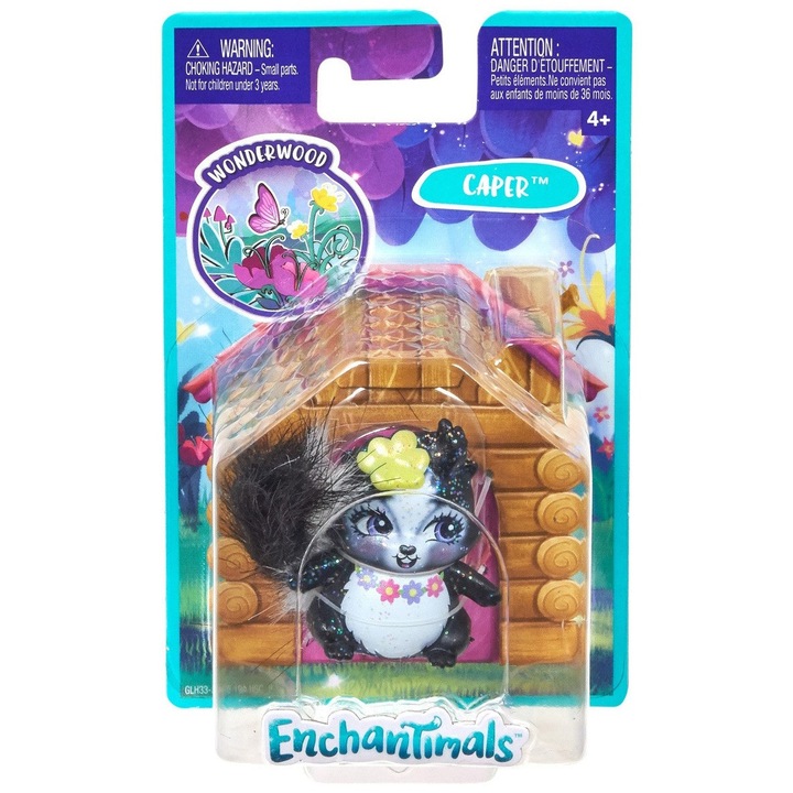 Mini figurina, Enchantimals, 4+, Multicolor