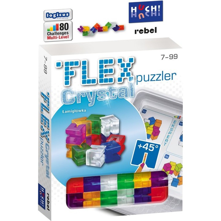 Joc Flex Puzzler: Crystal, Huch, Multicolor