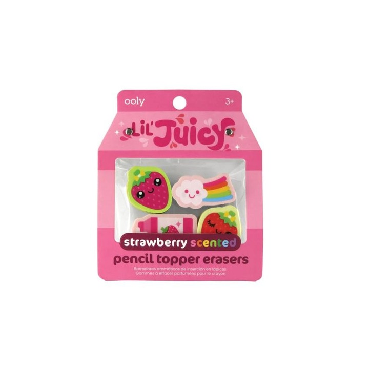 Radiere topper parfumate Lil' Juicy, Capsuni,, Ooly