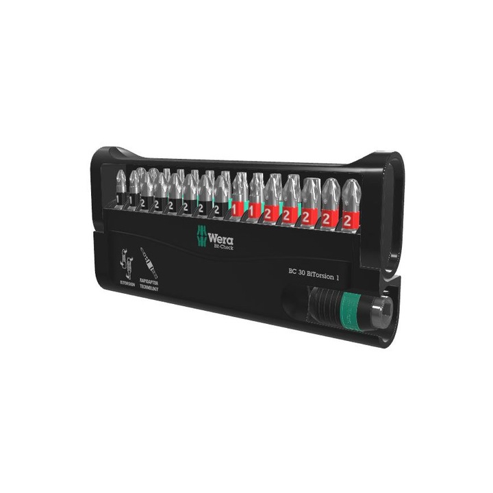 Set 30 biti, Wera, Multicolor