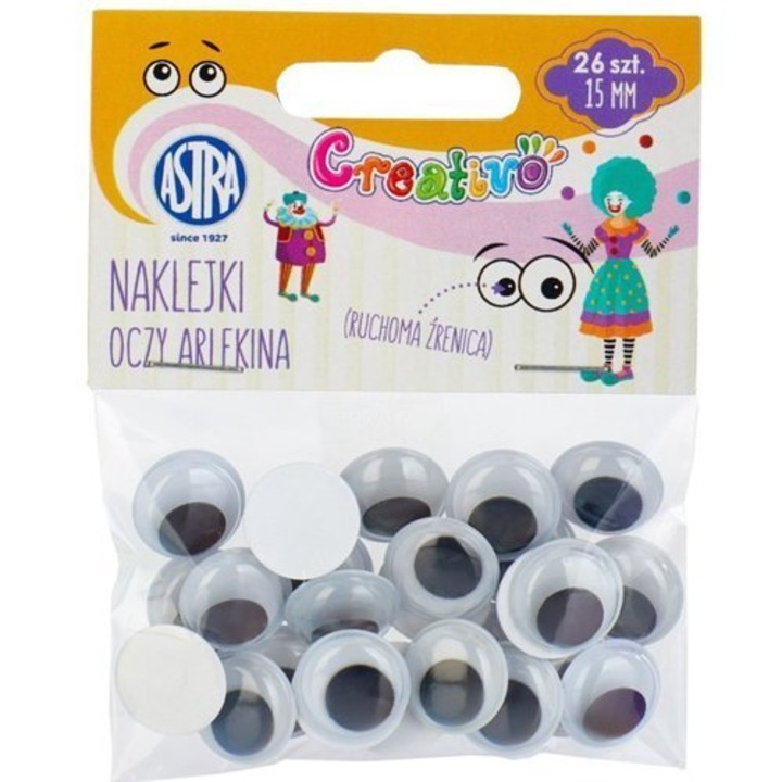 Set decoratiuni, Astra, Ochi, 15 mm