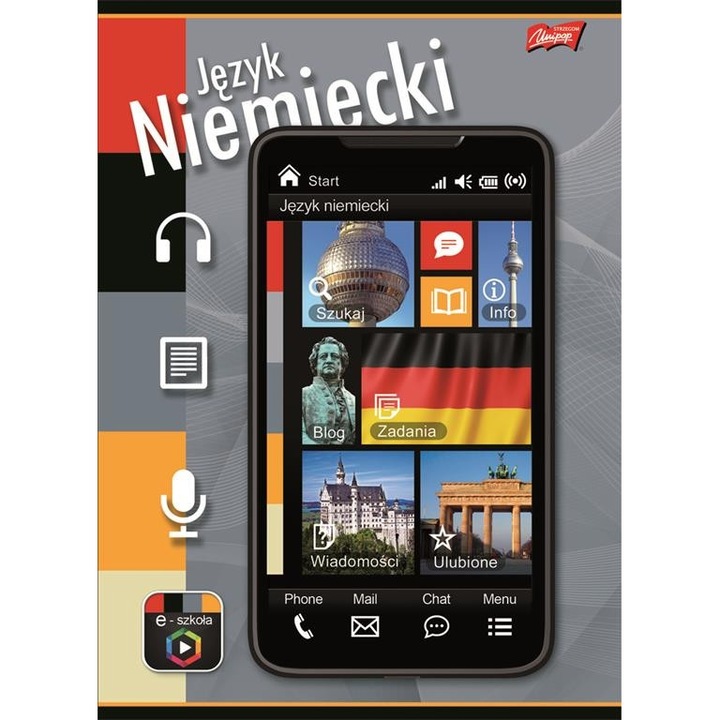 Füzet A5 60k grid német nyelv p10 UNIPAP MAJEWSKI