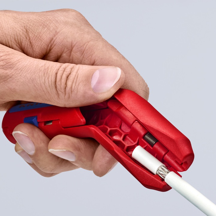 Dispozitiv dezizolat Knipex ErgoStrip 8-13 mm blister