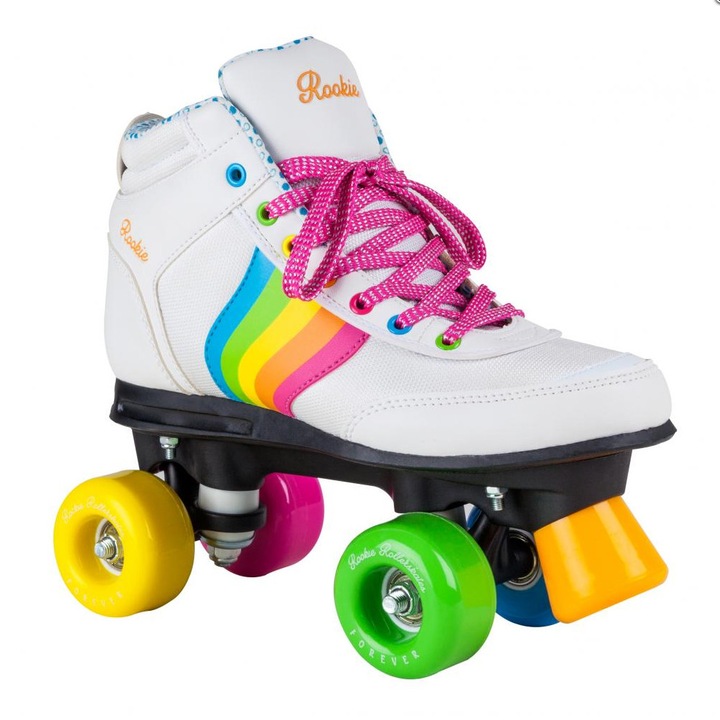 Rookie Görkorcsolya Forever Rainbow V2, 38, White / Multi