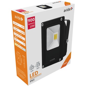 Reflector Avide LED Slim Flood Light IP65 10W 4000K lumina neutra Reflector Avide LED Slim Flood Light IP65 10W 4000K lumina neutra