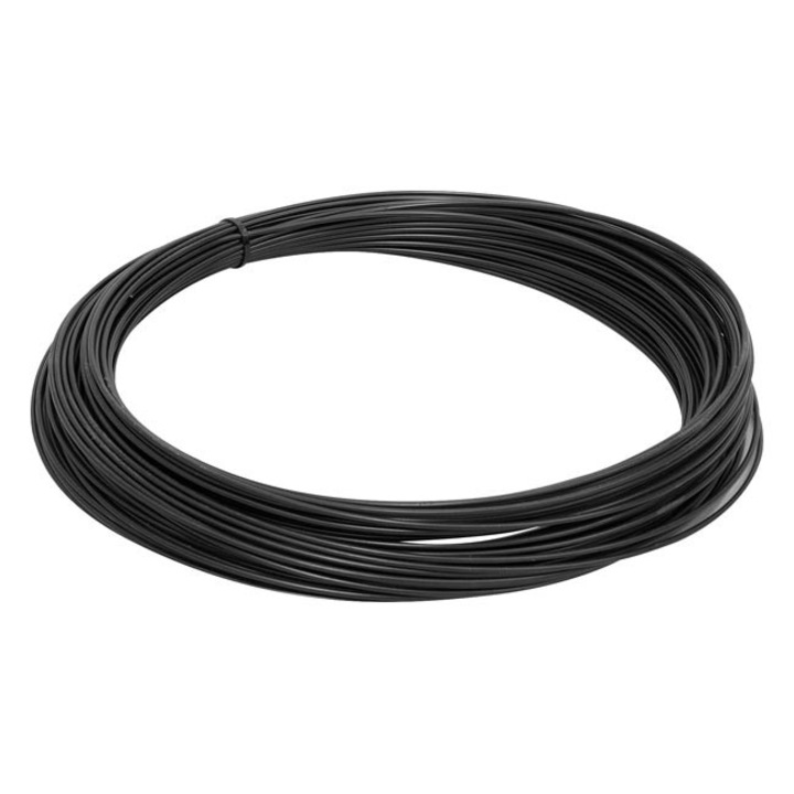 Építőipari huzal, UN, PVC-vel, 3.0x3.8mm, RAL 9011, 5kg