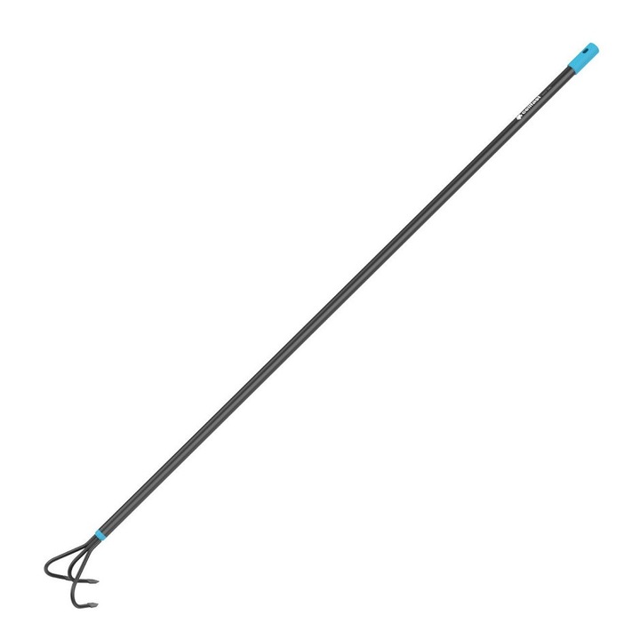 IDEAL PRO™ Talajlazító, 1600 mm hosszú, 115 mm munkaszélesség, alumínium nyél, rozsdamentes acél fogak