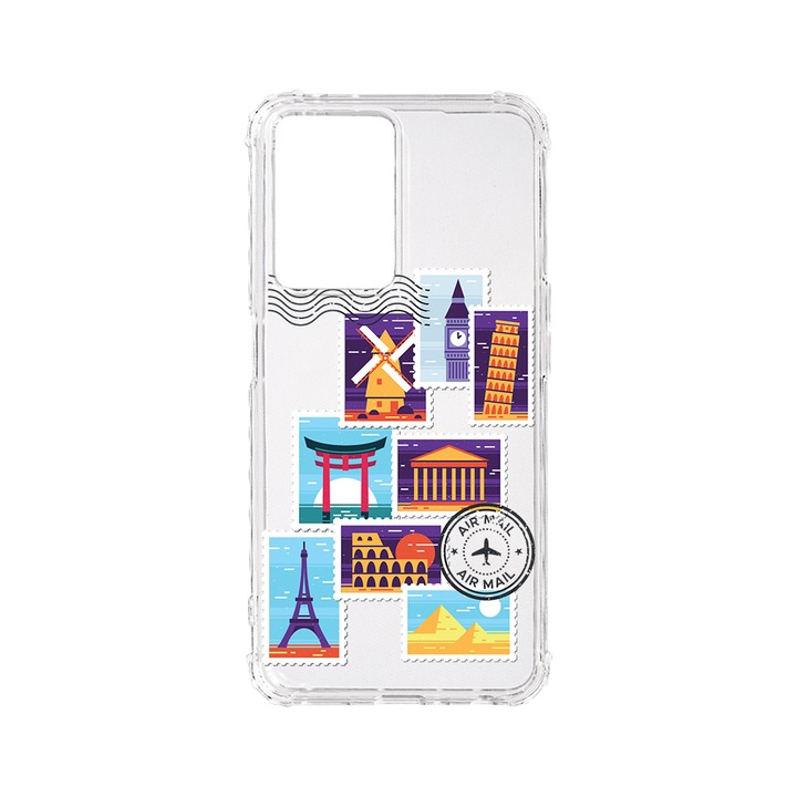 Husa BestCase® Anti Shock 1.5MM, Compatibila Cu OPPO A57 4G / A57 5G, Mail on the way, Rezistenta La Socuri, Protectie Camera, AS 979