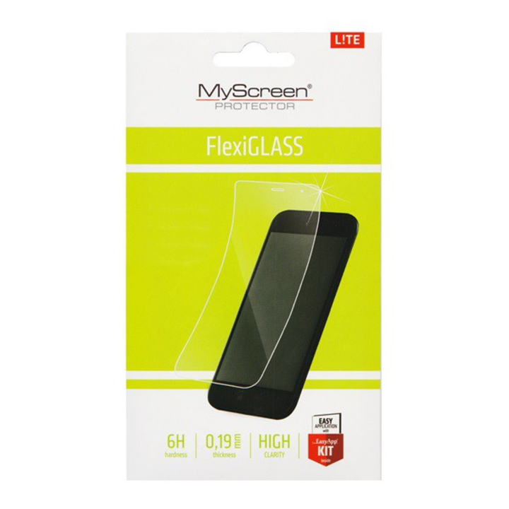 MYSCREEN LITE FLEXI GLASS képernyővédő üveg (karcálló, ütésálló, 0.19mm, 6H) ÁTLÁTSZÓ [CAT T20 8]