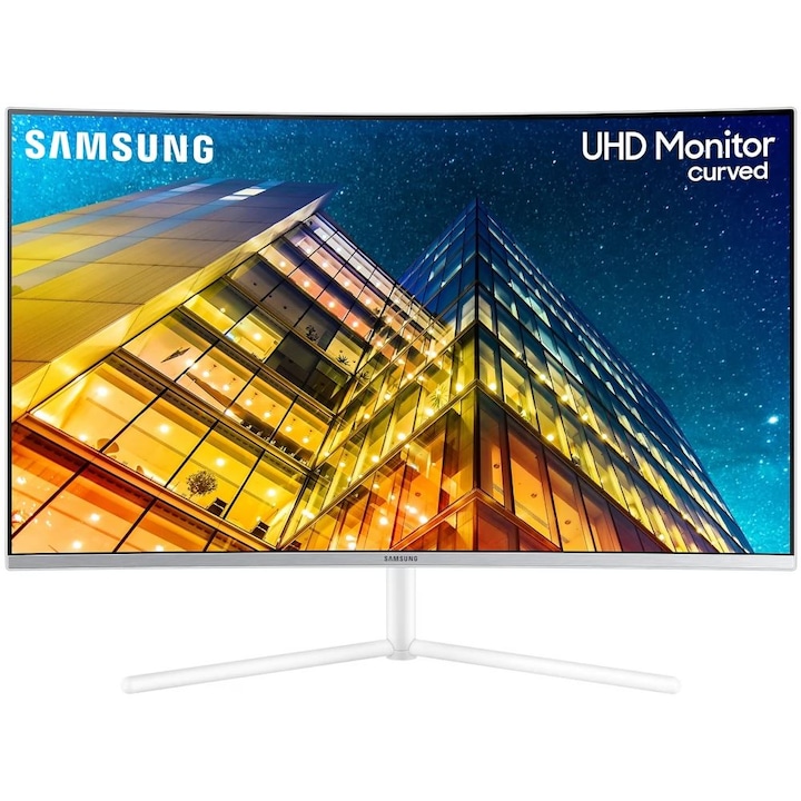 32" Samsung UR59C ívelt LCD monitor szürke (LU32R591CWPXEN) (LU32R591CWPXEN)