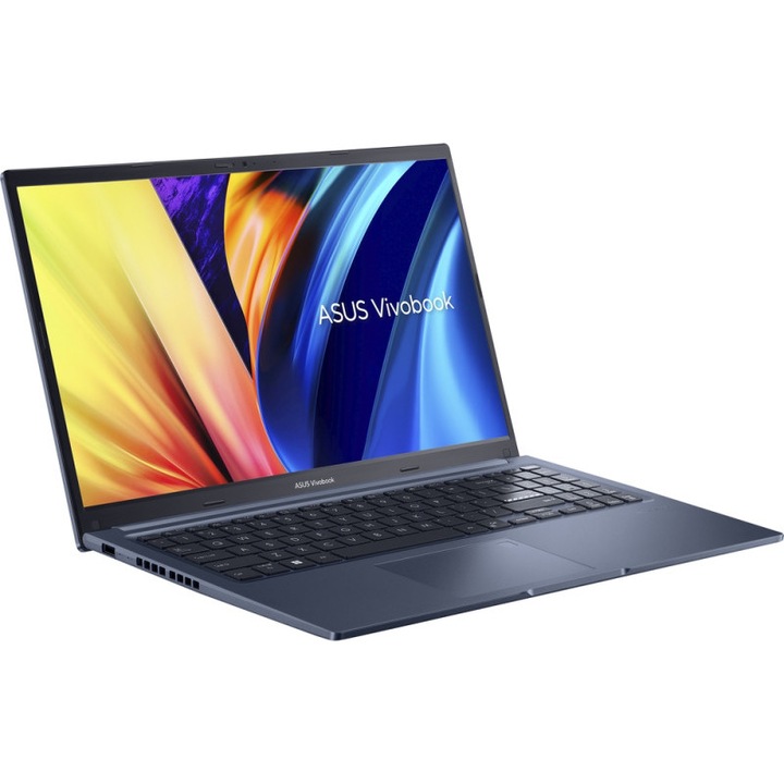 Laptop ASUS 15.6'' Vivobook 15 X1502ZA, FHD, Procesor Intel® Core™ i7-12700H (24M Cache, up to 4.70 GHz), 32GB DDR4, 1TB SSD, Intel Iris Xe, No OS, Quiet Blue