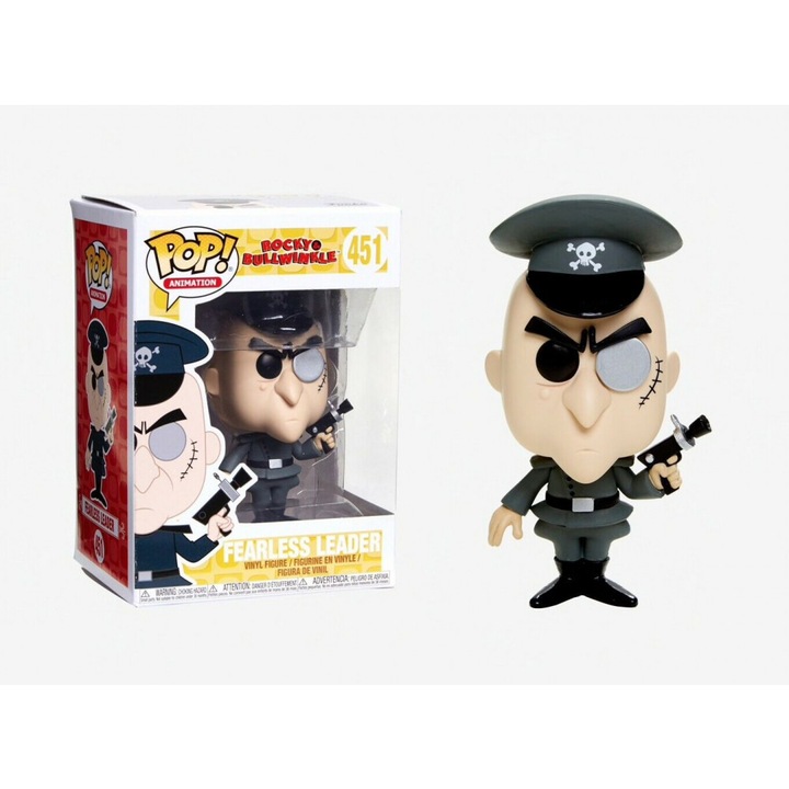 Játékfigura Funko POP! Rocky & Bullwinkle Fearless Leader 451, 10cm