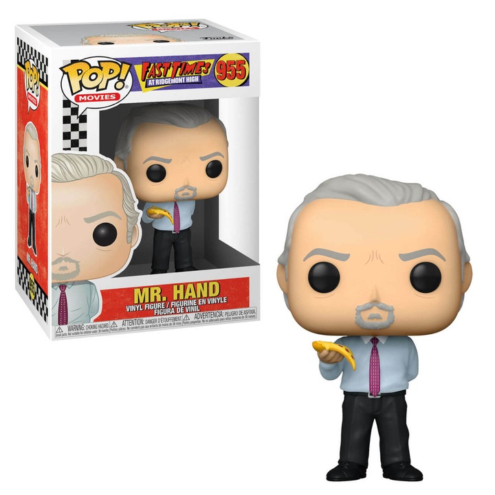 Funko POP! Fast Times Mr. Hand 955, szobrocska, 10cm