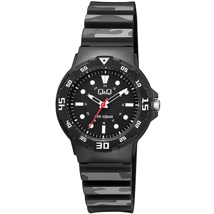 Ceas dama Q&Q V07A-010VY Quartz Negru