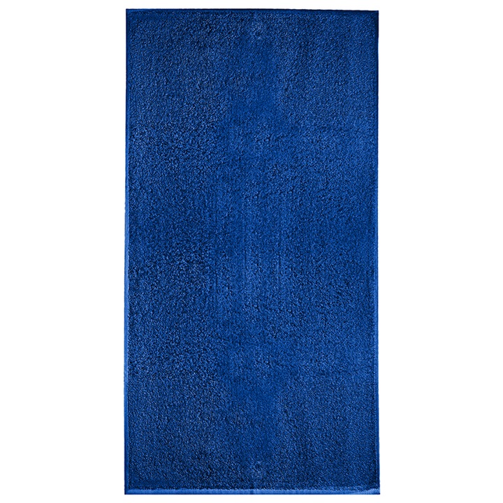 Памучна кърпа, хавлиена, 350 гр./м², кралско синьо, 70x140 см