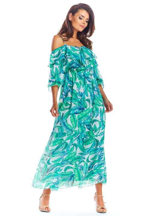 Rochie A311 - Verde