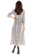 Rochie, Alb/Gri