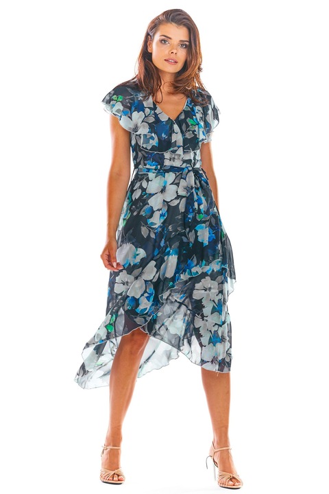 Rochie Awama cu croiala asimetrica