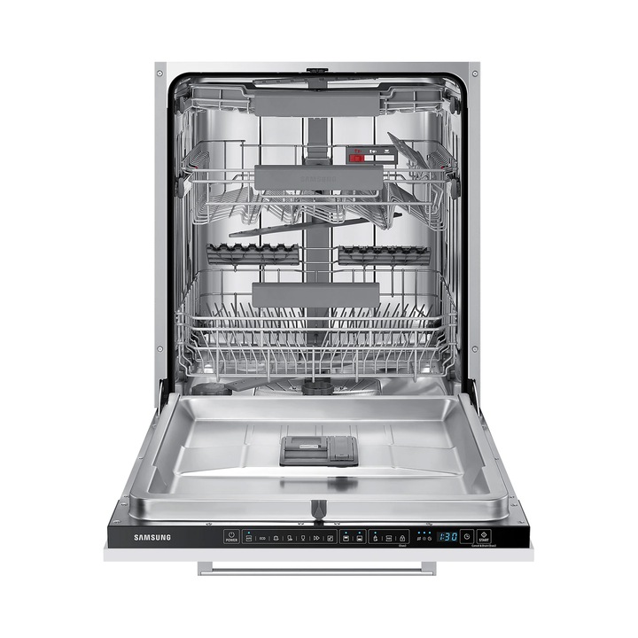 Samsung DW60A6092BB/EO Beépíthető mosogatógép, D energiaosztály, 60cm, 14 teríték, 7 program, inox